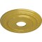 Ekena Millwork Dublin Ceiling Medallion (Fits Canopies up to 8 1/4"), 15 3/8"OD x 3 5/8"ID x 1"P, Rich Gold CM15DURGS - alternate 2
